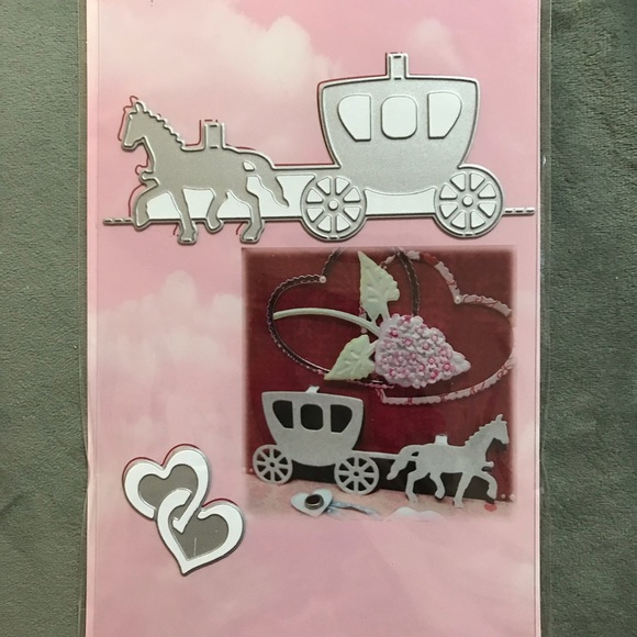 Joy! Crafts Open Up Pop Up Stencil - WEDDING - Picture 2 of 5